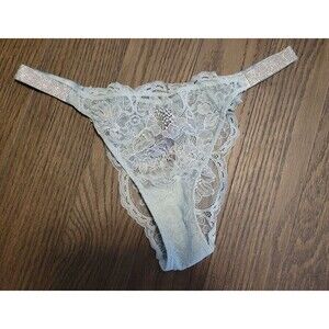 Victorias Secret Bombshell shine lace Brazilian panty large